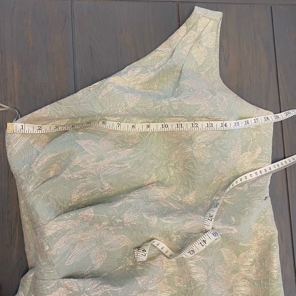 Teri Jon One-Shoulder Long Dress - Picture 3 of 9